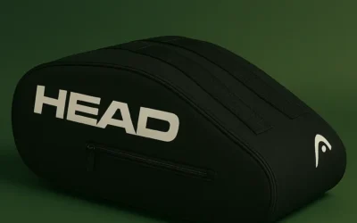 Goedkope padeltassen met apart schoenenvak