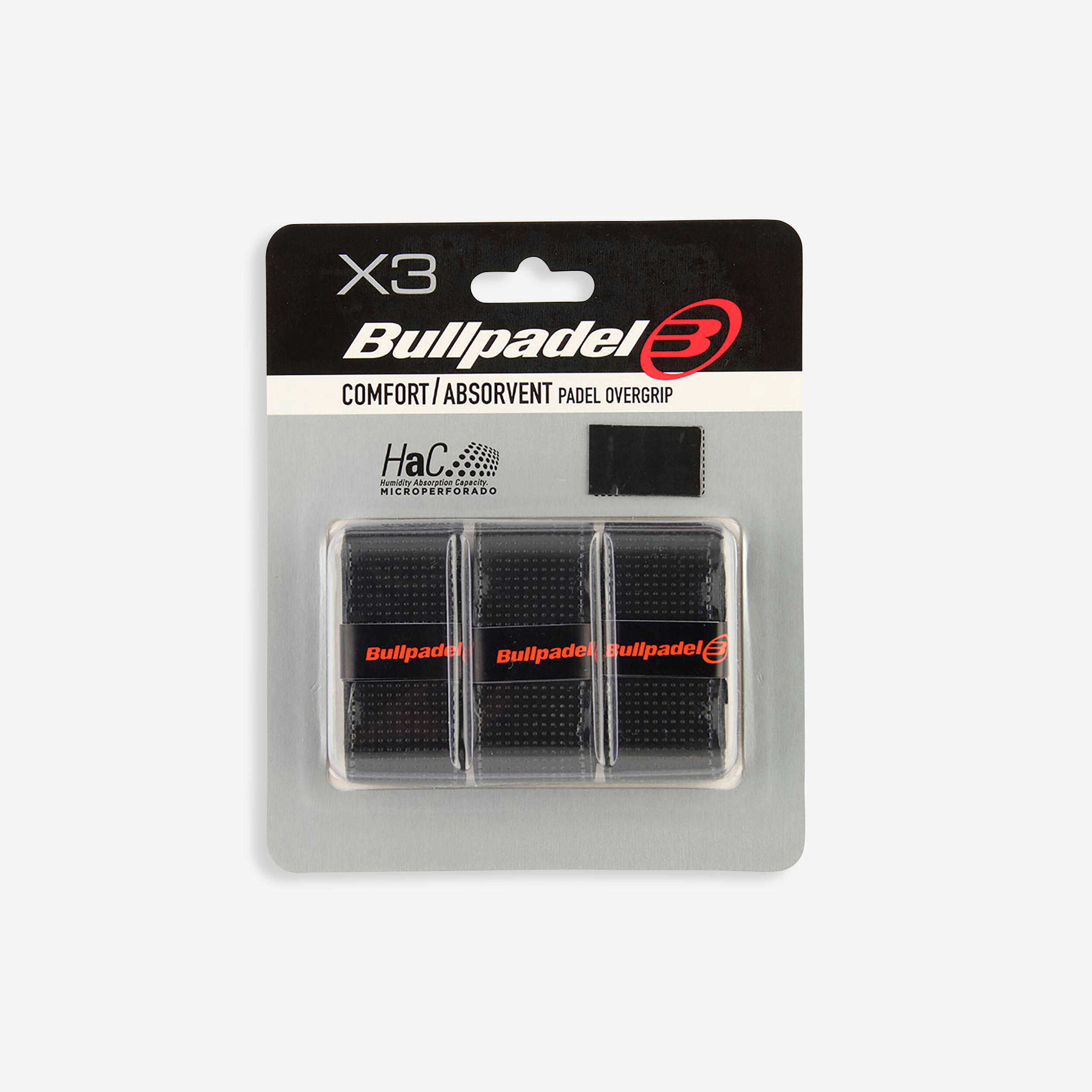 bullpadel overgrip voor zweethanden tijdens padel