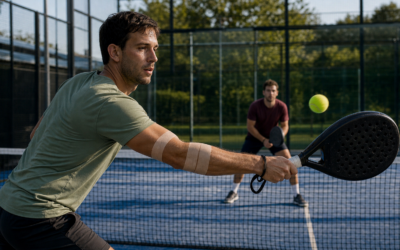 Elleboog tapen bij padel: wanneer helpt het en wanneer niet?