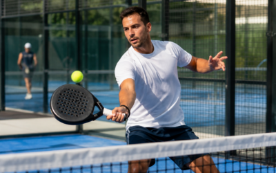 Padelracket voor een compacte swing: controle bij weinig voorbereiding