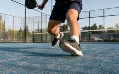 Padelschoenen voor spelers die op de voorvoet landen