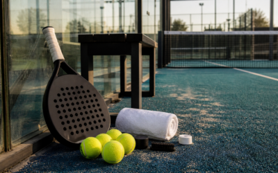 Padel-onderhoudspakket voor racket, grip en ballen