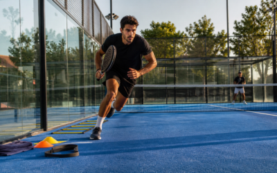 Producten voor padel-conditietraining: banden, reactiebal en herstel