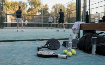 Padelspullen voor een bedrijfsuitje: praktische groepsset
