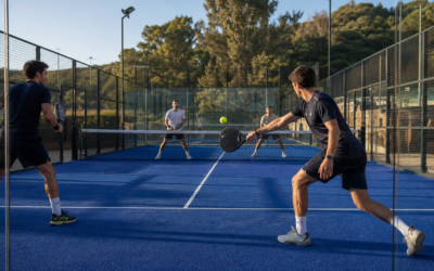 Tactiek met een linkshandige padelpartner